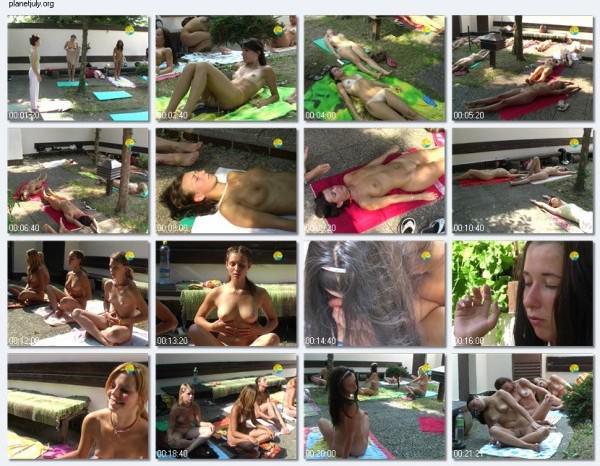 FKK video - Yoga and the girls FKK video - Yoga and the girls
