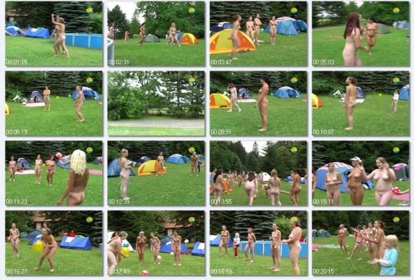 FKK video - Playing with a ball FKK video - Playing with a ball