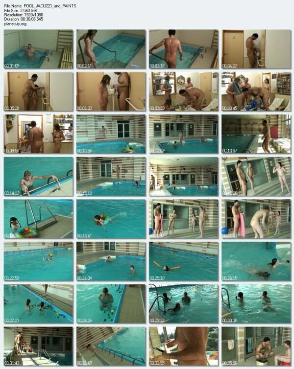 FKK video - nudists in the pool HD FKK video - nudists in the pool HD