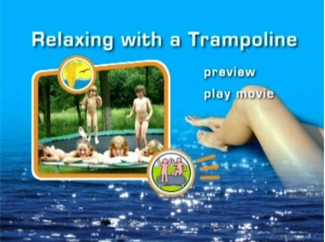 FKK video - Relaxing with a trampoline Familienfreikörperkultur FKK video - Relaxing with a trampoline Familienfreikörperkultur