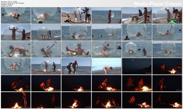 FKK video - Great balls and naked fire FKK video - Great balls and naked fire