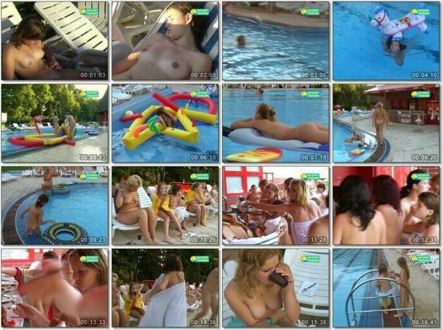 FKK video - Night swimming pool FKK video - Night swimming pool