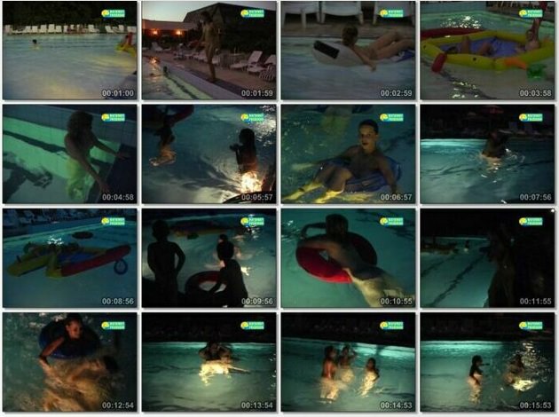 FKK video - Night swimming pool FKK video - Night swimming pool